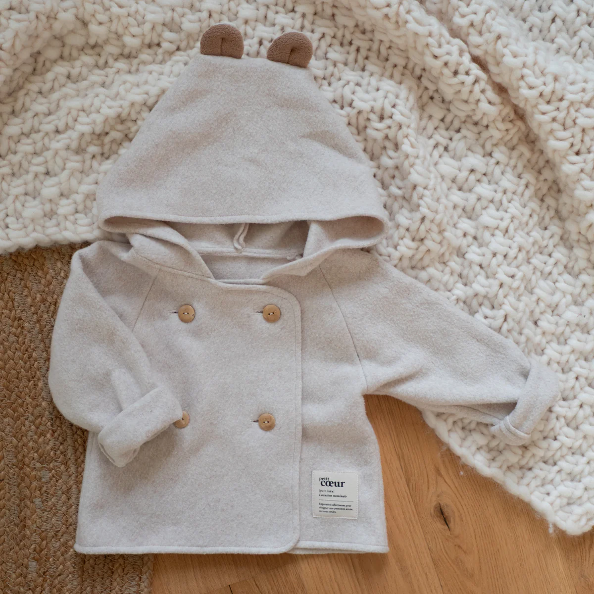 Patron gilet, veste et peignoir bébé GRAND’OURSE pochette - Image 10