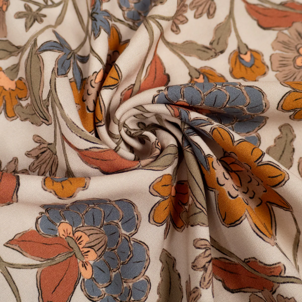 Viscose - ikatee® - Jaipur - Beige - Image 8