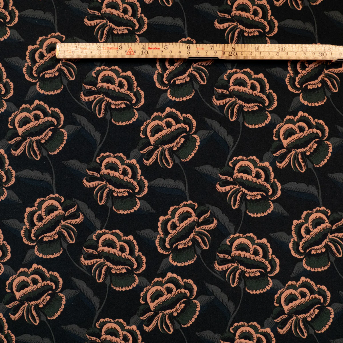 Tissu viscose - Ikatee® - Ispahan - Nuit noire - Image 14